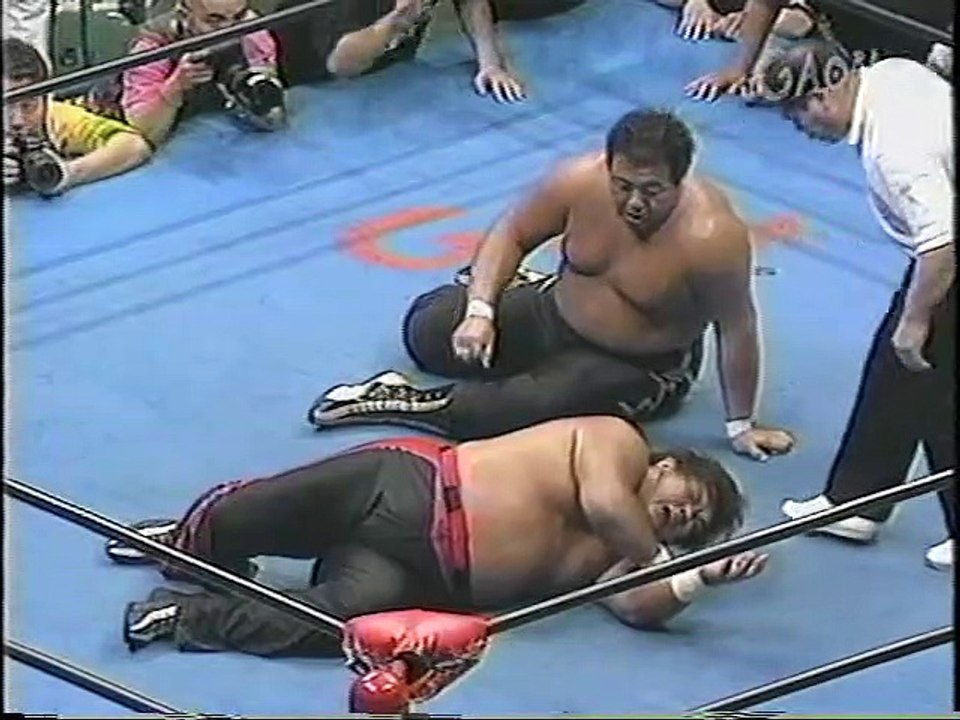 AJPW - 04-12-2003 - Shinya Hashimoto (c) vs. Arashi (Triple Crown Title)