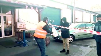 Almanya'da DİTİB camisinden ihtiyaç sahiplerine yemek servisi - DÜREN