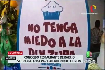 La Victoria: Dueño de restaurante apuesta por la micromovilidad para repartir comida