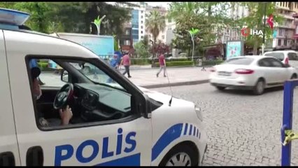 Rize'de korona virüsle mücadeleye drone desteği