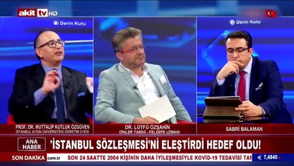 İstanbul Sözleşmesi'ni eleştirdi hedef oldu!