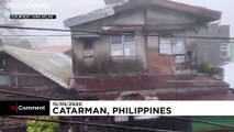 شاهد: إعصار فونغفونغ يجتاح الفلبين ويزيد طين كورونا بلّة