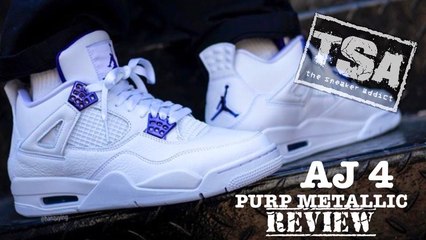 Air Jordan 4 Metallic Purple 2020 Retro Sneaker Review Watch Before you Buy
