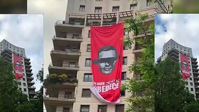 Despliegan una pancarta gigante contra Pedro Sánchez y se extienden las protestas por España