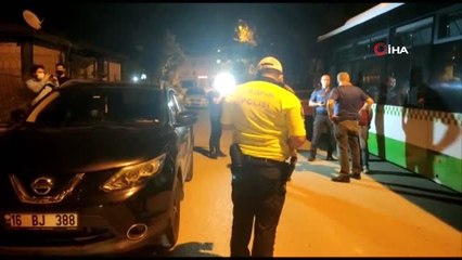 Bursa'da nefes kesen takipte yakalanan şahsın aracından uyuşturucu ve silah çıktı