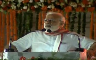 PM Modi addresses rally in Cuttack to mark 4 years of his government