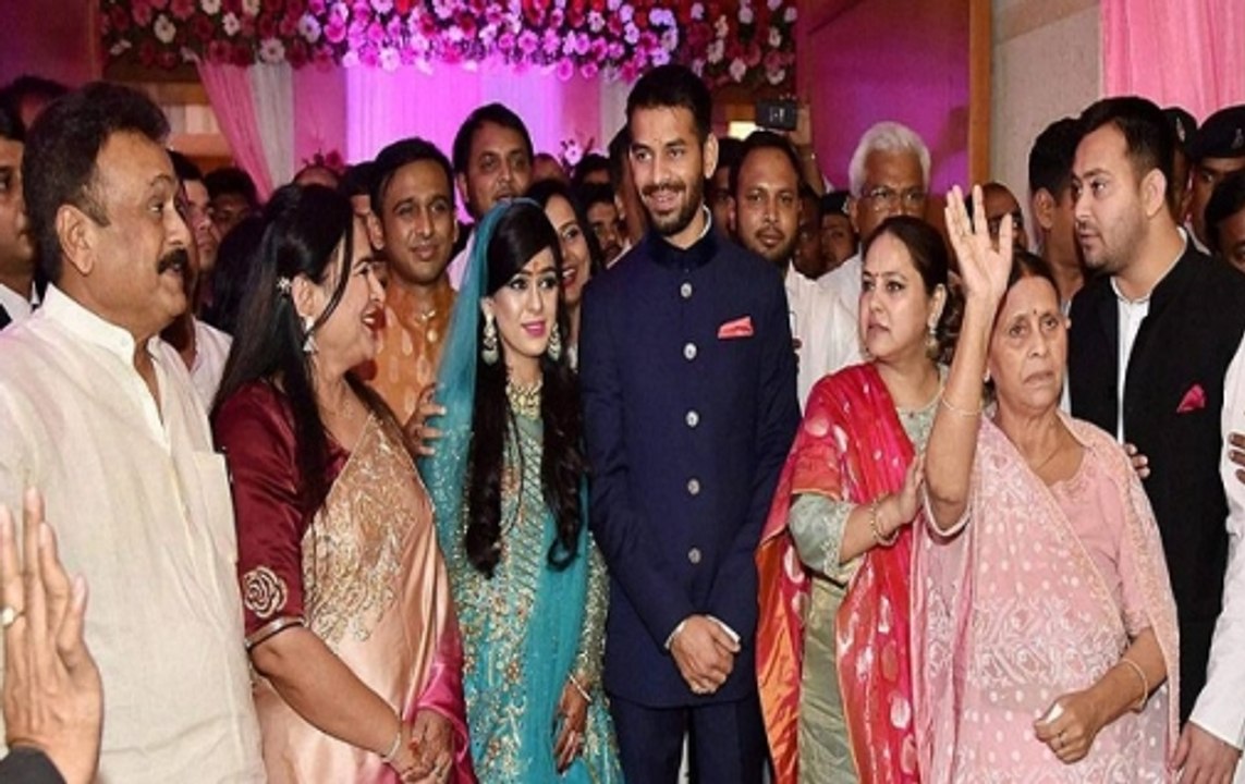 Rabri Devi dances at son's Tej Pratap Mehendi ceremony