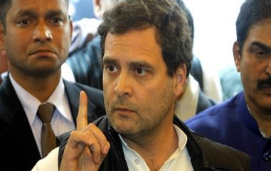 Rahul Gandhi attacks Modi government for depriving common people of jobs in K'taka