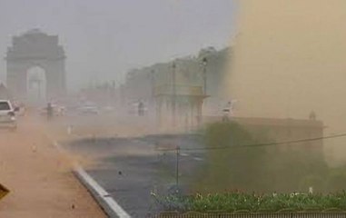 Thunderstorm updates: Gusty wind with light rain hits Delhi, IMD issues fresh warning