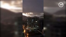 Internauta registra a chuva na Avenida Carlos Lindemberg, em Vila Velha