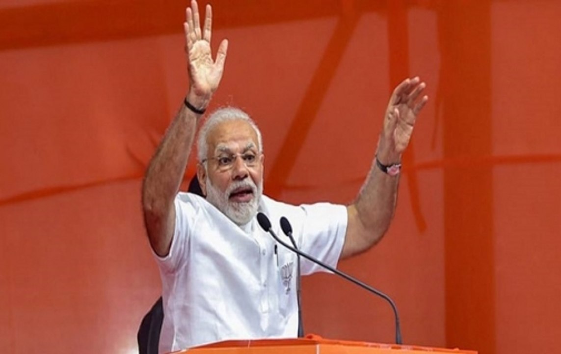 PM Narendra Modi addresses rally in Karnataka's Kolar ahead of Assembly elections