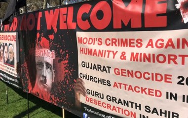 Zero Hour: Thousands demonstrate against PM Modi in London, show black flags