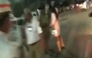 Watch: Woman misbehaves with Hyderabad police after her friend was arrested over drunk and drive case