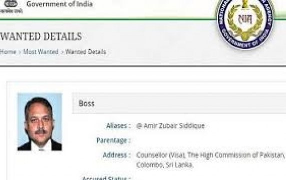 NIA puts former Pakistani diplomat on 'wanted' list