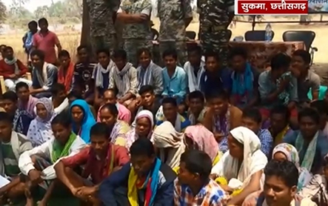 59 Naxals surrender in Chhattisgarh's Sukma district
