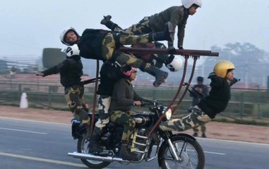 WATCH: BSF's first all-woman bikers team 'Seema Bhawani' stuns