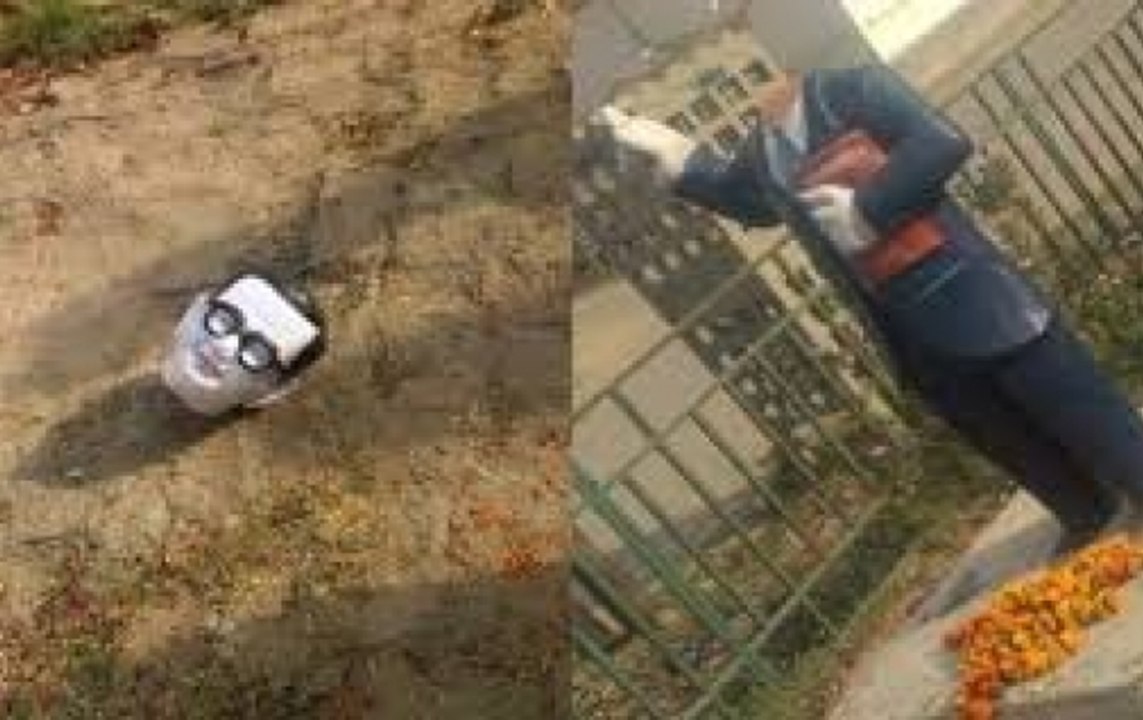 Miscreants vandalise Ambedkar’s statue in Allahabad