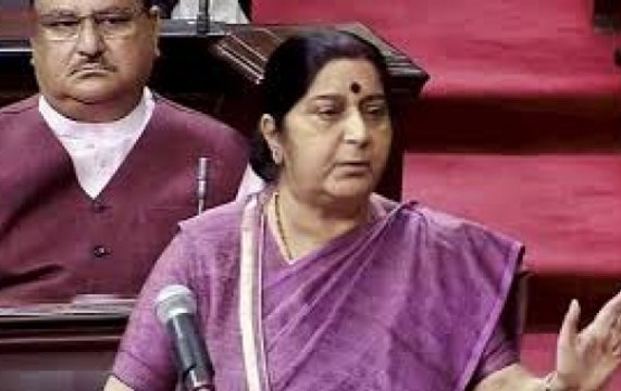 Mosul killing: Sushma Swaraj slams Congress