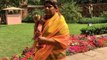 TDP MP Shivprasad dresses as  woman to demand special status for Andhra Pradesh
