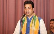Super 50: Biplab Kumar Deb takes oath as Tripura Chief Minister in Agartala