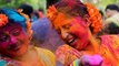 Happy Holi 2018: People get into celebratory mood with festival of colours