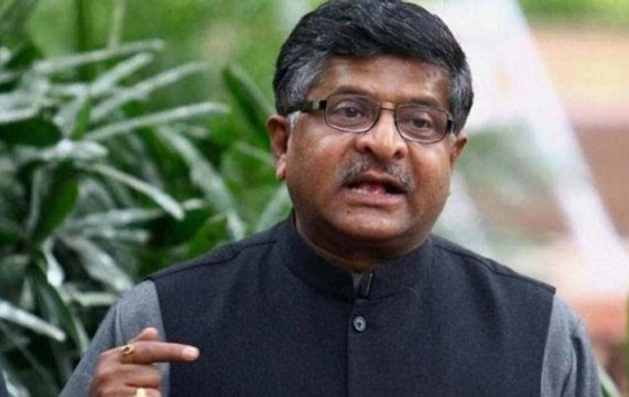 Union Law Minister Ravi Shankar Prasad slams Congress for 'Chota Modi' remark
