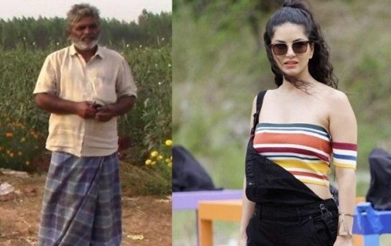 Andhra farmer puts up Sunny Leone's poster to keep crops safe from 'evil eye' of villagers