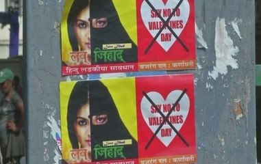 Bajrang Dal puts 'anti-Valentine's Day' poster in Ahmedabad