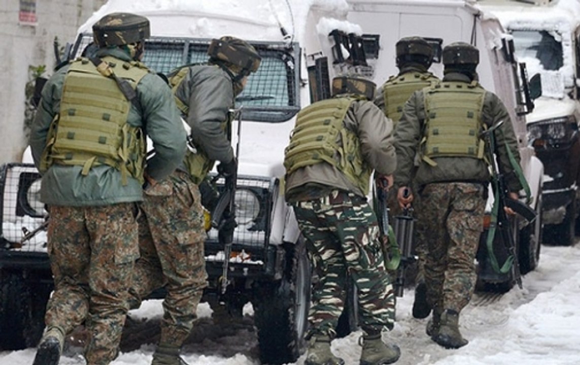 J&K: Encounter between terrorist and security f...