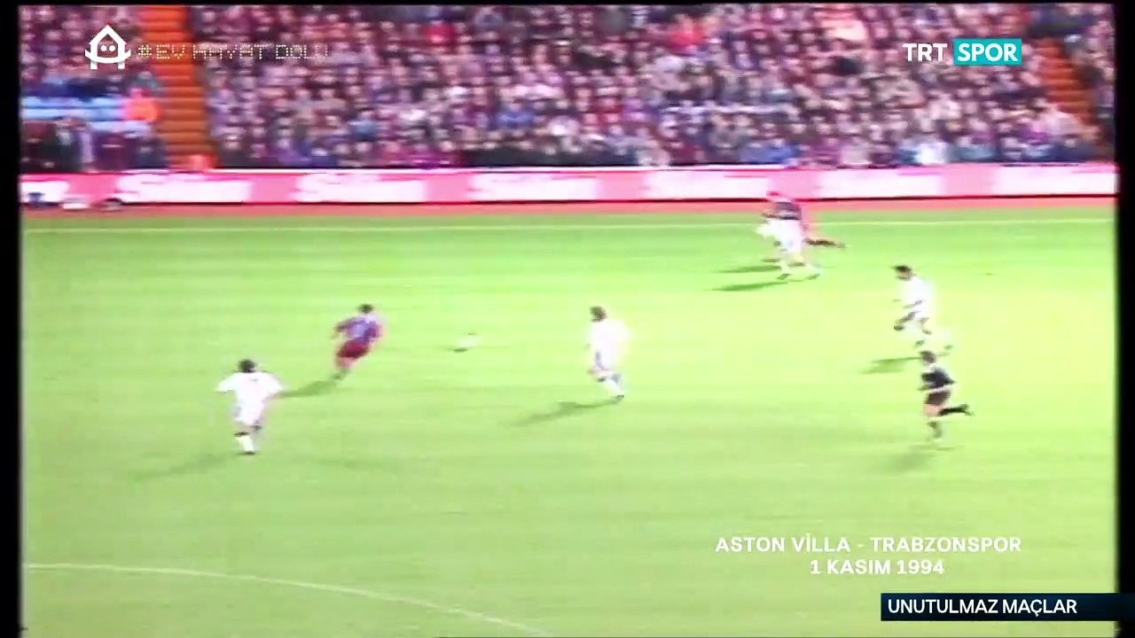 HD] 01.11.1994 - 1994-1995 UEFA Cup 2nd Round 2nd Leg Aston Villa 2-1  Trabzonspor + Before & Post-Match Comments - Dailymotion Video