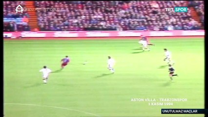[HD] 01.11.1994 - 1994-1995 UEFA Cup 2nd Round 2nd Leg Aston Villa 2-1 Trabzonspor + Before & Post-Match Comments