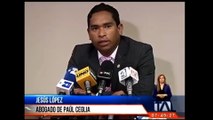 JESUS ALBERTO LOPEZ CEDEÑO, abogado penalista litigante en Quito Ecuador
