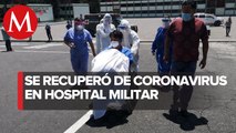 “El Ejército me apoyó”: Se salva del coronavirus en hospital de la Sedena