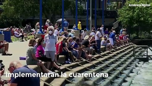 Cada vez menos menos ciudadanos americanos hacen distanciamiento social según encuesta Gallup