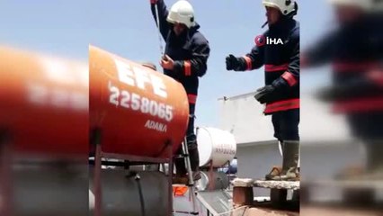 İtfaiye yavru kedileri ölümden kurtardı