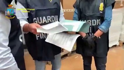 Termini Imerese (PA) - Maxi sequestro di mascherine in Tnt (16.05.20)