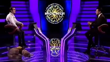 Kim Milyoner Olmak İster'de sıra dışı yarışmacı