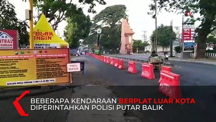 Begini Penerapan PSBB Malang Raya di Hari Pertama