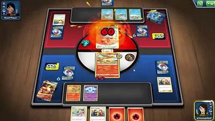Relentless Flame vs Inteleon theme deck (Pokemon TCG Online)