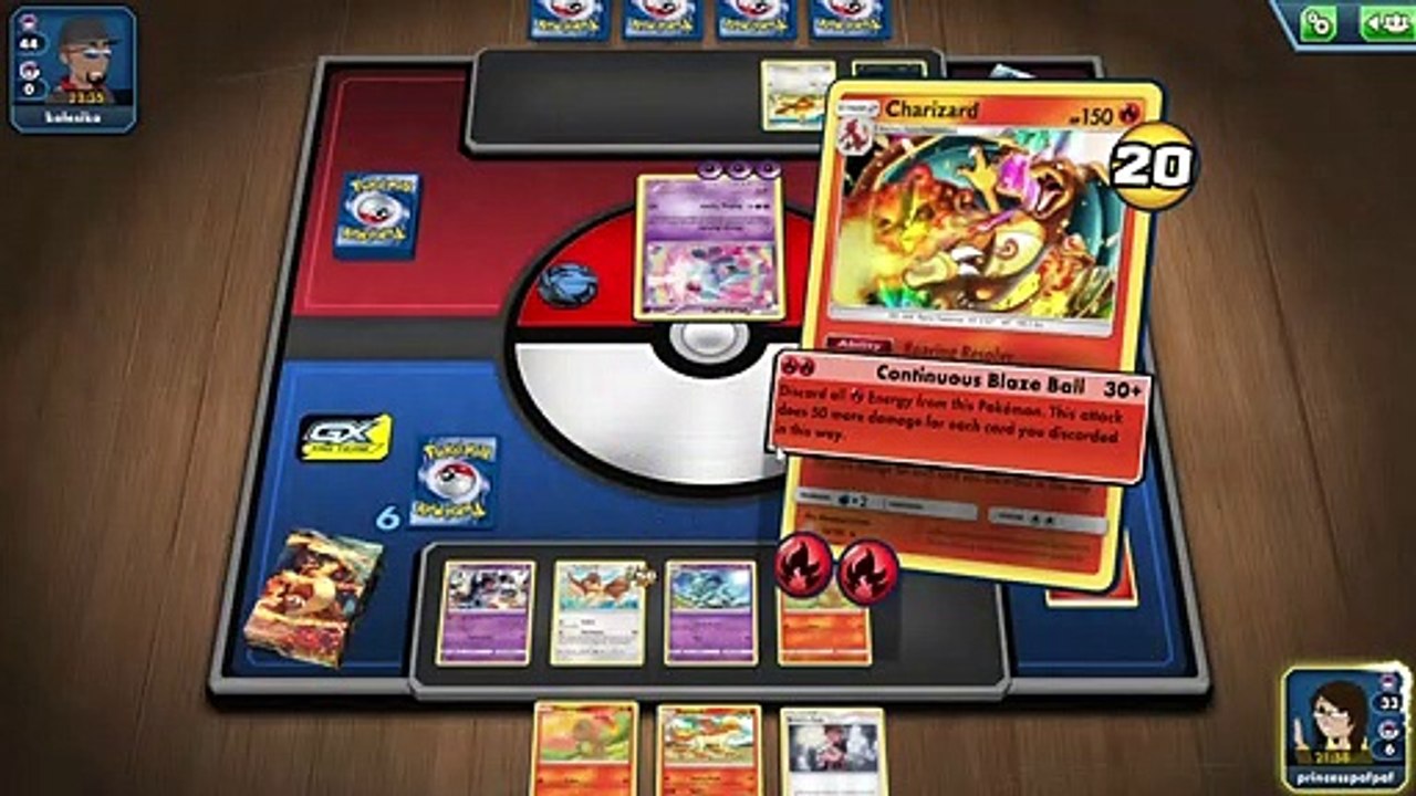 Relentless Flame vs Night Striker (Pokemon TCG Online)