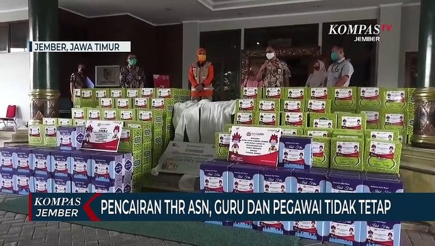 Tunjangan Hari Raya untuk ASN di Pemkab Jember Cair