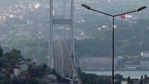 İstanbul'da D-100 Karayolu ile 15 Temmuz Köprüsü boş kaldı