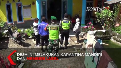 Pemudik Diberi Label Karantina Mandiri