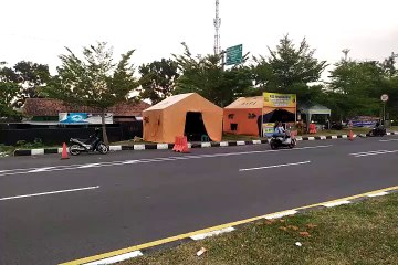 Suasana Posko Gugus Tugas Percepatan Penanganan Pandemi Covid-19