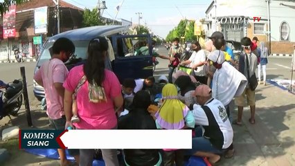 Suasana Hari Ketiga Pelonggaran PSBB di Tegal