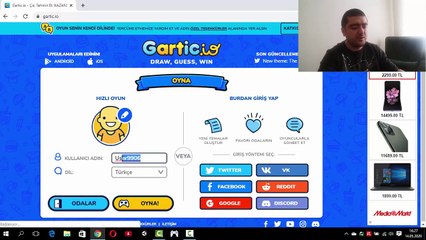 ŞEKLİ ÇİZ TAHMİN ET GARTİC İO HARİKA OYUN