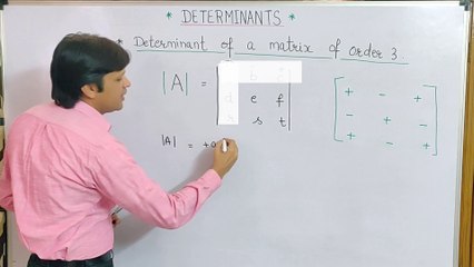 MATHS CLASS 12 (+2) ।  Determinants । (Episode 1)  । What is determinant?  । How to solve EXERCISE 4.1 ? solutions Hints Question No. 1 & 5