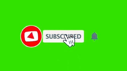 green screen subscribe bell