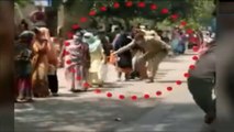 Viral Video: Noida cop sacked for thrashing women with stick