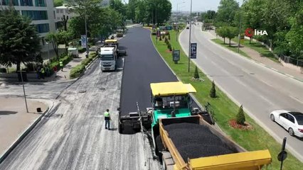 Bursalılar evinde kaldı, Büyükşehir tüm şehri yeniledi